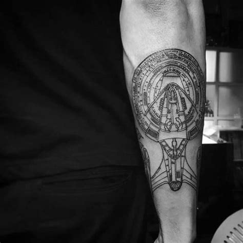 From the vulcan salute to the starfleet insignia, discover the top 50 best star trek tattoo designs for men. 50 Star Trek Tattoo Designs For Men - Science Fiction Ink ...