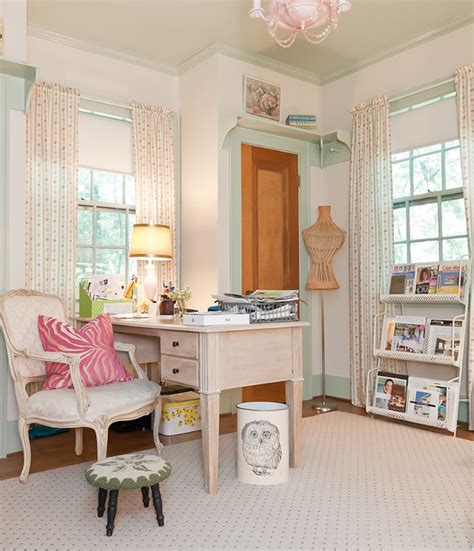 18 Beautiful Home Office Designs With Feminine Allure