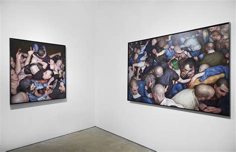 Mosh Pits Raves And One Small Orgy New Paintings By Dan Witz Jonathan Levine Projects