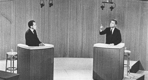 Kennedy And Nixon Hold Final Debate Oct 21 1960 Politico