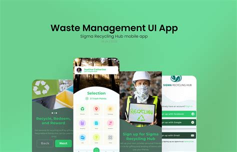 Waste Management App On Behance
