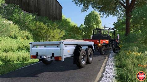 Lizard Car Trailer Simple Ic V1100 Landwirtschafts Simulator 22