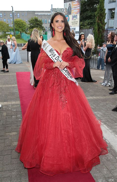 Irish Stars Step Out In Style At The 75th Anniversary Miss Ireland
