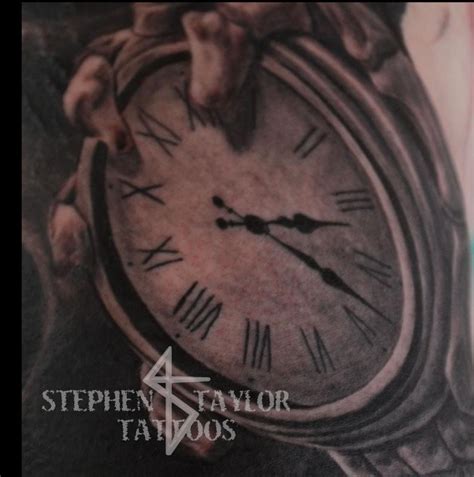 Given the growing popularity of tattoos and the. Stephen Taylor Tattoos : Tattoos : Spiritual : Death's Clock