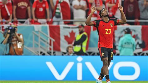 Belgium 1 0 Canada Unconvincing Red Devils Lucky As Courtois Saves