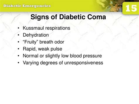 Ppt 15 Diabetic Emergencies Powerpoint Presentation Free Download