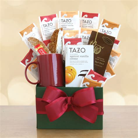 With Sympathy Tazo Tea Basket T Baskets And Food