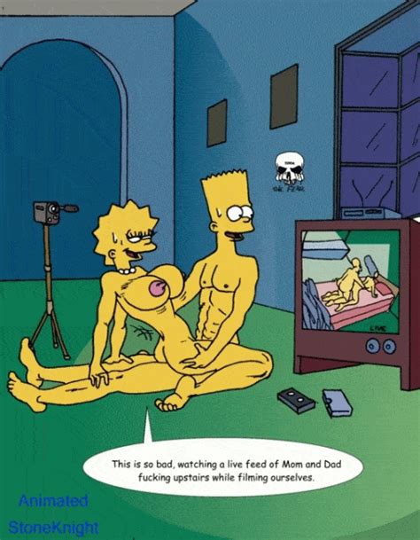 Homer Simpson And Bart Simpson Gif Animated