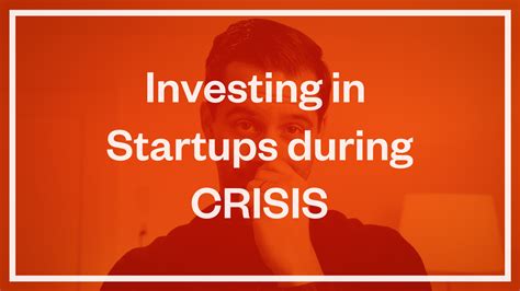 Maybe you would like to learn more about one of these? Investing in Startups during CRISIS
