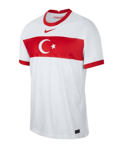 Die neuen em trikots des dfb kommen wie immer vom ausrüster adidas. Nike Türkei Trikot Home EM 2021 Kids Weiss F100 | Replicas ...