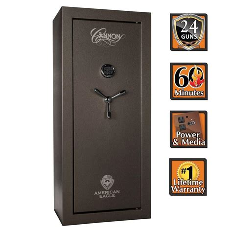 Cannon American Eagle Series 24 Gun Fire Safe With Electronic Lock