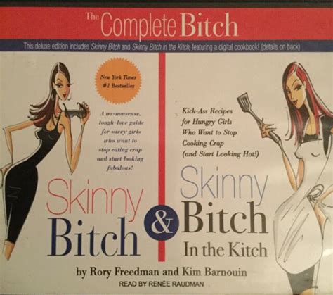 Skinny Bitch And Skinny Bitch In The Kitchen By Kim Barnouin Ebay