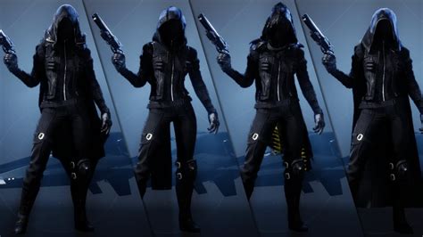 Every Cloak That Works With The Faceless Hunter Look Destiny Fashion Youtube