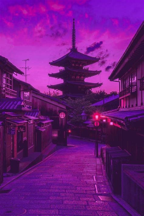 Purple Japan Wallpapers Top Free Purple Japan Backgrounds