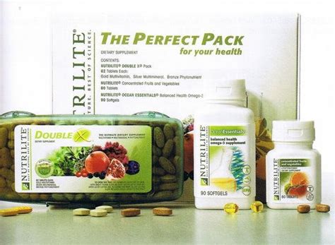 Nutrilite Perfect Pack The Optimal Vitaminsupplementmineral