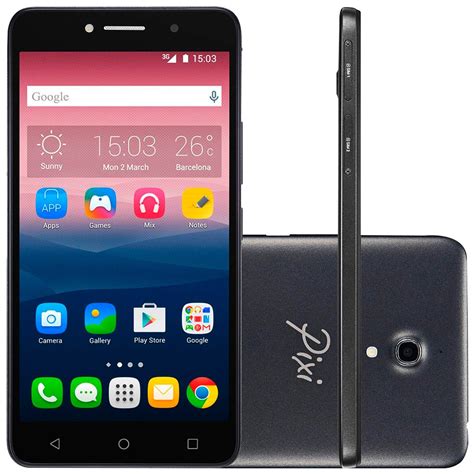 Smartphone Alcatel One Touch Pixi4 Tela 6 8gb Dual Preto R 49900 Em