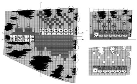 Autocad Drawing Of The Commercial Complex Autocad Drawing Commercial
