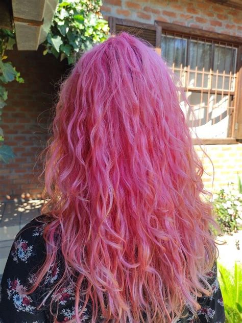 Pink Hair Curly Hair Curly Pink Hair Curly Pink Hair Long Pink Hair