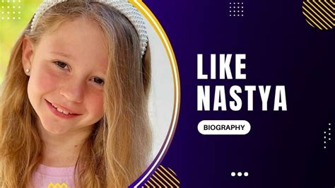 who s like nastya what s her net worth know all about her life ytc