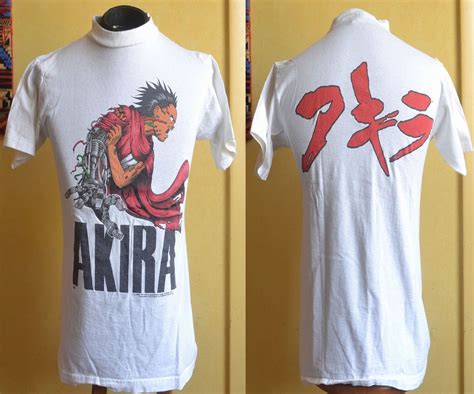 vtg akira 1988 fashion victim tag t shirt medium tetsuo anime manga japan cartoon shirts