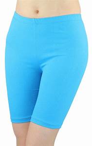 Ladies Plus Size Cycling Shorts Lycra Stretchy Knee Shorts Jersey 