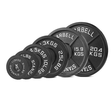 245 Lb Set Olympic Weight Plates Bells Power Fitness
