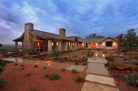 Texas Hill Country Modern Rustic Homes Texas Hill Country Ranch