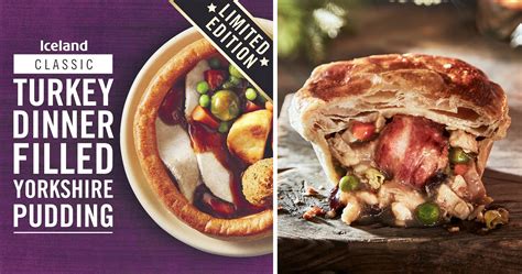 Iceland Launch Turkey Dinner Filled Giant Yorkshire Pudding The Manc