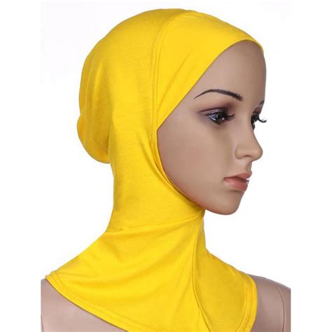 Muslim Hijab Fashion Full Cover Inner Muslim Cotton Hijab Cap Islamic