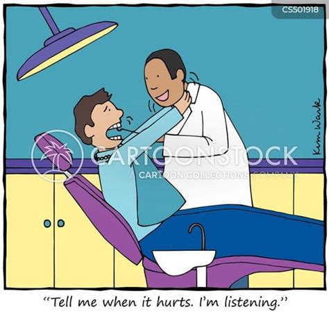 dentist office cartoon