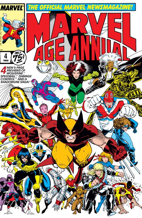 Marvel Age Annual 1985 4 Comic Issues Marvel
