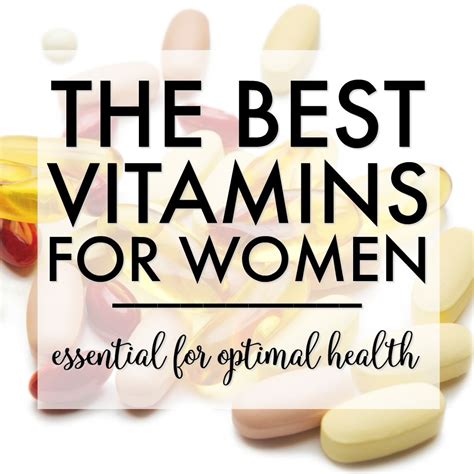 The Best Vitamins For Womens Health — Nicole Oneil Good Vitamins