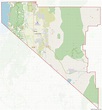 Map of Douglas County, Nevada