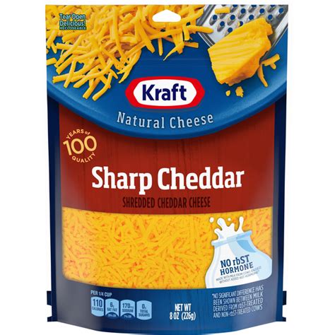 save on kraft cheddar cheese sharp shredded natural order online delivery giant