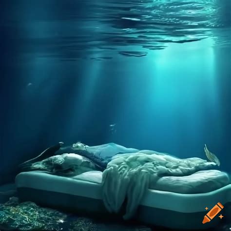 Bed In An Underwater Dream