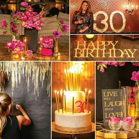 Pin By Roberta Higa On Happy B Day 30 30th Birthday Party Themes