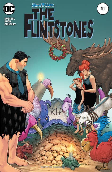 Flintstones Var Ed Comic Poster Flintstones Old School Cartoons