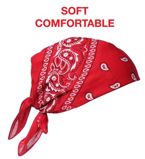 Bandanas 3 Pack Red Color