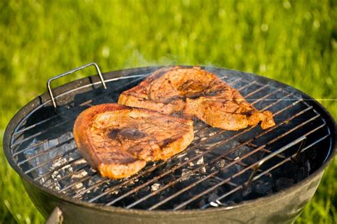 Barbeque Stock Image Image Of Outdoor Barbeque Smoke 9724311