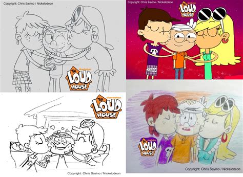 The Loud House Hugs And Kiss At Lincoln Cartoons Nickelodeon And