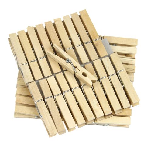 Wholesale Wood Clothes Pins Large 40 Pack Dollardays