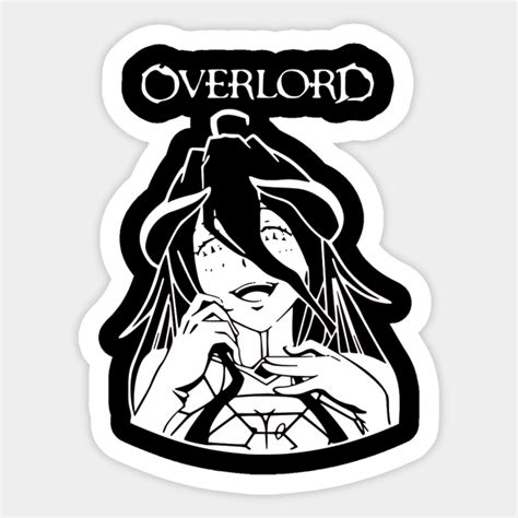 Albedo Overlord Albedo Overlord Sticker Teepublic