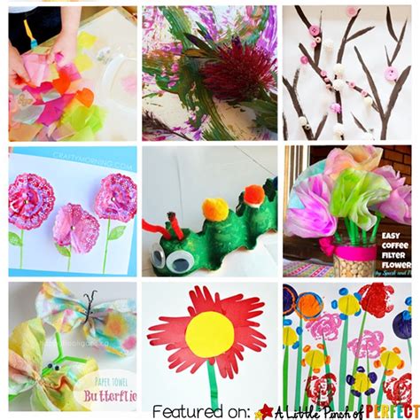 15 Easy Spring Crafts For Kids A Little Pinch Of Perfect