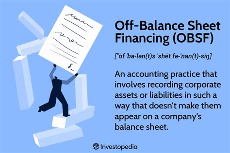 Off Balance Sheet Financing Obsf Definition And Purpose