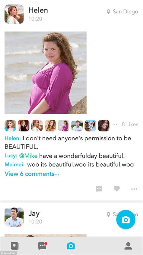 Dating App Wooplus Helps Curvy Women Find Love Daily Mail Online