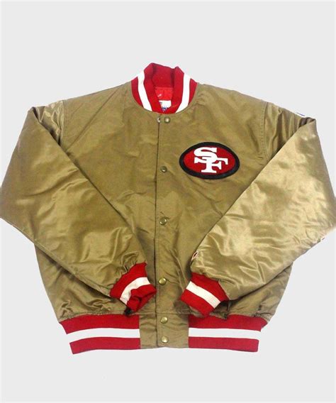 Vintage 49ers Gold Starter Jacket San Francisco Gold Jacket