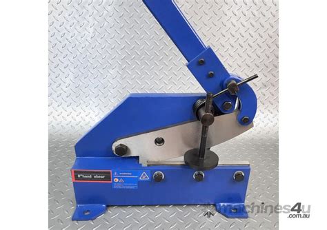 New 2021 Metex Manual Hand Shear Metex 200mm Bench Mounted Metal Cutter