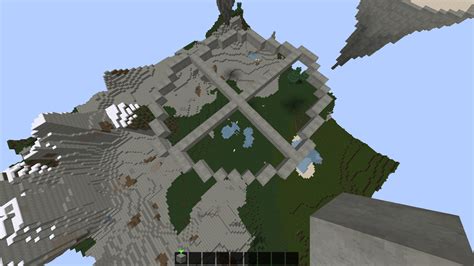 How To Build A Sky Island Creative Mode Minecraft Java Edition