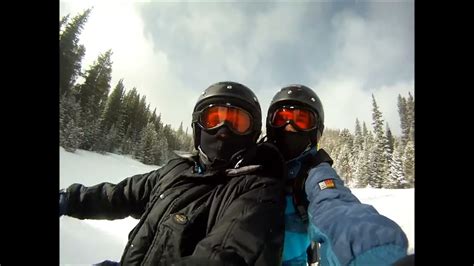 Snowmobiling In Colorado Youtube