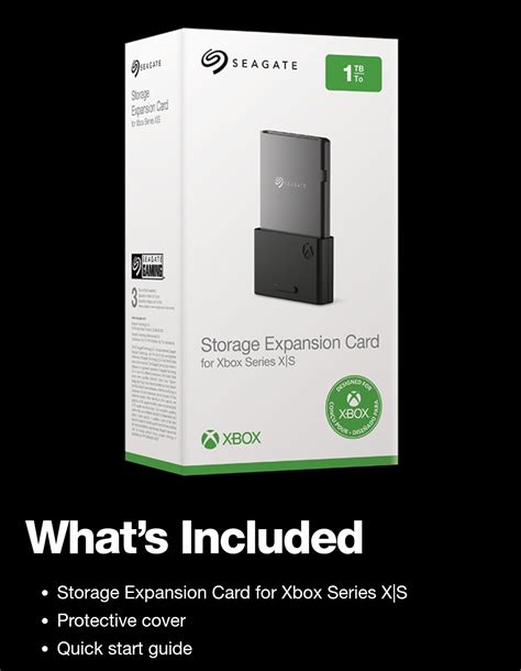 Seagate Storage Expansion Card For Xbox Series X